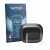 Front side of a product packaging with the brand logo Savvies. Next to it is the device JBL Live Beam 3 shown with the corresp