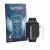 Front side of a product packaging with the brand logo Savvies. Next to it is the device Xiaomi Redmi Watch 6 shown with the co
