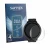 Front side of a product packaging with the brand logo Savvies. Next to it is the device Mares Puck Lite shown with the corresp