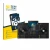 Front side of a product packaging with the brand logo BROTECT. Next to it is the device AlphaTheta XDJ-AZ shown with the corre