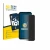 Front side of a product packaging with the brand logo BROTECT. Next to it is the device Oukitel WP60 shown with the correspond