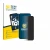Front side of a product packaging with the brand logo BROTECT. Next to it is the device Oppo Reno 15 shown with the correspond