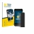 Front side of a product packaging with the brand logo BROTECT. Next to it is the device Zebra Xplore M60 shown with the corres