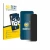 Front side of a product packaging with the brand logo BROTECT. Next to it is the device Honor X70 shown with the corresponding
