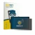 Front side of a product packaging with the brand logo BROTECT. Next to it is the device Laptok Tablet 10.1" shown with the cor