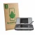 Front side of a product packaging with the brand logo ScreenLeaf. Next to it is the device Nintendo DS shown with the correspo