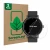 Front side of a product packaging with the brand logo ScreenLeaf. Next to it is the device Watches (Circular, ø: 24 mm) shown 
