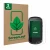 Front side of a product packaging with the brand logo ScreenLeaf. Next to it is the device Garmin Oregon 700 shown with the co