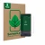 Front side of a product packaging with the brand logo ScreenLeaf. Next to it is the device BlackBerry Key2 LE shown with the c