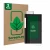 Front side of a product packaging with the brand logo ScreenLeaf. Next to it is the device Mylife YpsoPump shown with the corr