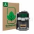 Front side of a product packaging with the brand logo ScreenLeaf. Next to it is the device Siemens EQ.6 plus s700 shown with t