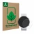 Front side of a product packaging with the brand logo ScreenLeaf. Next to it is the device Garmin Swim 2 shown with the corres