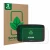 Front side of a product packaging with the brand logo ScreenLeaf. Next to it is the device TomTom Go Professional 620 shown wi