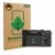 Front side of a product packaging with the brand logo ScreenLeaf. Next to it is the device Sony A7C shown with the correspondi