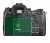 Image of the device Pentax K-3 Mark III with a wide variety of screen protectors.