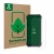 Front side of a product packaging with the brand logo ScreenLeaf. Next to it is the device Blackview BV8800 shown with the cor
