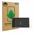 Front side of a product packaging with the brand logo ScreenLeaf. Next to it is the device Renault Trafic 2021 Easy Link 8" sh