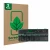 Front side of a product packaging with the brand logo ScreenLeaf. Next to it is the device Kemper Profiler Remote shown with t