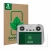 Front side of a product packaging with the brand logo ScreenLeaf. Next to it is the device DJI RC Controller shown with the co