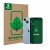 Front side of a product packaging with the brand logo ScreenLeaf. Next to it is the device Apple iPhone 14 (Front+Camera) show