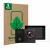 Front side of a product packaging with the brand logo ScreenLeaf. Next to it is the device Akaso EK7000 Pro shown with the cor