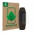 Front side of a product packaging with the brand logo ScreenLeaf. Next to it is the device Specialized Mastermind TCU shown wi