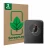Front side of a product packaging with the brand logo ScreenLeaf. Next to it is the device Gigaset GX6 (ONLY Camera Lens) show