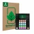 Front side of a product packaging with the brand logo ScreenLeaf. Next to it is the device Wolfmix W1 shown with the correspon