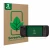 Front side of a product packaging with the brand logo ScreenLeaf. Next to it is the device Valve Steam Deck OLED shown with th