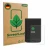 Front side of a product packaging with the brand logo ScreenLeaf. Next to it is the device PocketBook Basic Lux 4 shown with t