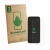 Front side of a product packaging with the brand logo ScreenLeaf. Next to it is the device Google Pixel 8a shown with the corr
