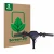 Front side of a product packaging with the brand logo ScreenLeaf. Next to it is the device Segway Ninebot P65D shown with the 