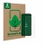 Front side of a product packaging with the brand logo ScreenLeaf. Next to it is the device ZTE Blade A54 shown with the corres