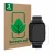 Front side of a product packaging with the brand logo ScreenLeaf. Next to it is the device Xiaomi Redmi Watch 5 Active shown w