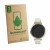 Front side of a product packaging with the brand logo ScreenLeaf. Next to it is the device Garmin Lily 2 Active shown with the