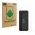 Front side of a product packaging with the brand logo ScreenLeaf. Next to it is the device iiiF150 Raptor LTD shown with the c
