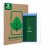 Front side of a product packaging with the brand logo ScreenLeaf. Next to it is the device Hiby Digital M300 shown with the co