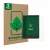Front side of a product packaging with the brand logo ScreenLeaf. Next to it is the device Amazon Kindle Paperwhite Kids 2024 