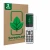 Front side of a product packaging with the brand logo ScreenLeaf. Next to it is the device Doro 2820 shown with the correspond