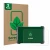 Front side of a product packaging with the brand logo ScreenLeaf. Next to it is the device Thinkcar Thinkscan 689BT shown with