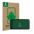 Front side of a product packaging with the brand logo ScreenLeaf. Next to it is the device Einstar VEGA shown with the corresp