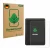 Front side of a product packaging with the brand logo ScreenLeaf. Next to it is the device Amazon Kindle Paperwhite 2024 (12. 