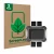 Front side of a product packaging with the brand logo ScreenLeaf. Next to it is the device Apeks DSX shown with the correspond