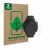Front side of a product packaging with the brand logo ScreenLeaf. Next to it is the device Coros Pace Pro shown with the corre