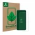 Front side of a product packaging with the brand logo ScreenLeaf. Next to it is the device Honor Magic 7 RSR shown with the co