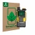 Front side of a product packaging with the brand logo ScreenLeaf. Next to it is the device Quansheng UV-K5 (99) shown with the
