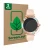 Front side of a product packaging with the brand logo ScreenLeaf. Next to it is the device Braidol Smartwatch 1.27" shown with
