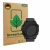 Front side of a product packaging with the brand logo ScreenLeaf. Next to it is the device Garmin Tactix 8 Solar (51 mm) shown