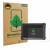 Front side of a product packaging with the brand logo ScreenLeaf. Next to it is the device iCarsoft CR Ultra shown with the co