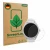 Front side of a product packaging with the brand logo ScreenLeaf. Next to it is the device Hama Smartwatch 5010 shown with the
